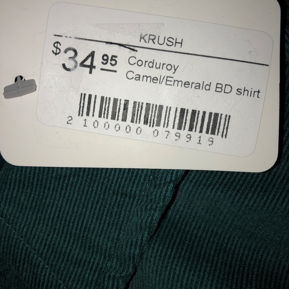 Corduroy Button Down - Picture 5 of 5